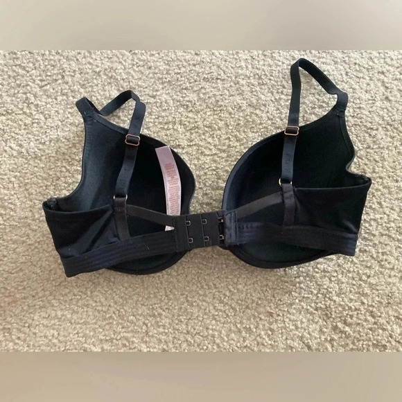 Savage X Fenty T Shirt Bra in Black Caviar Size 32DDD - Picture 4 of 6